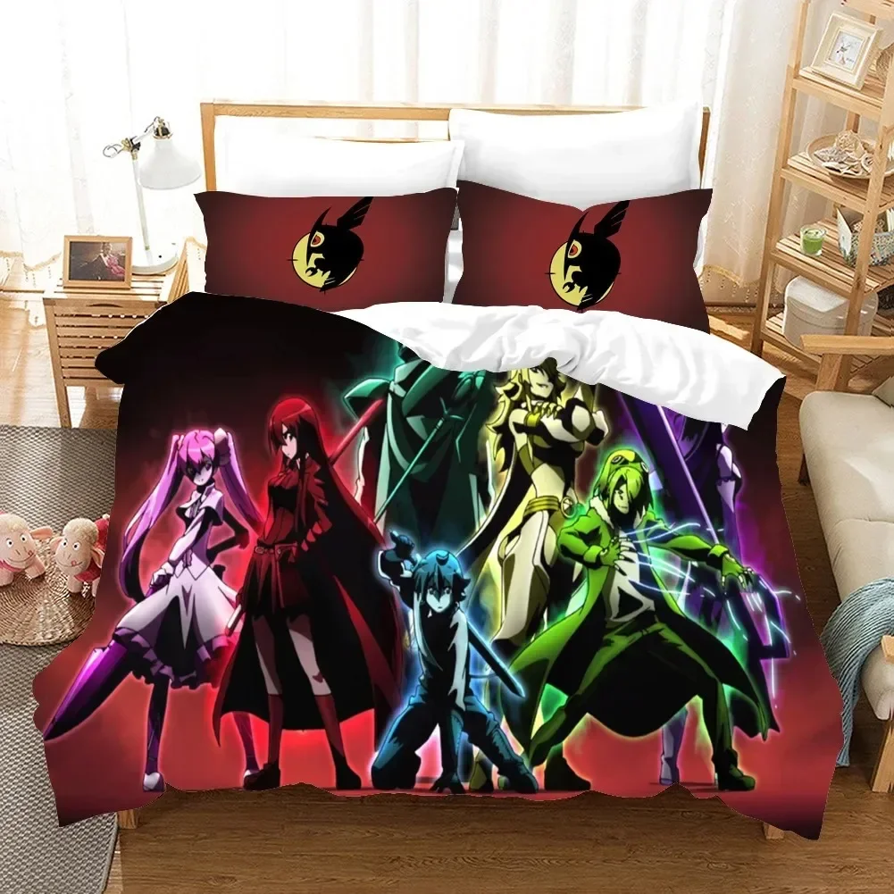 Home Textiles Bedding - طقم أغطية سرير أنيمي أكاميجا كيل،