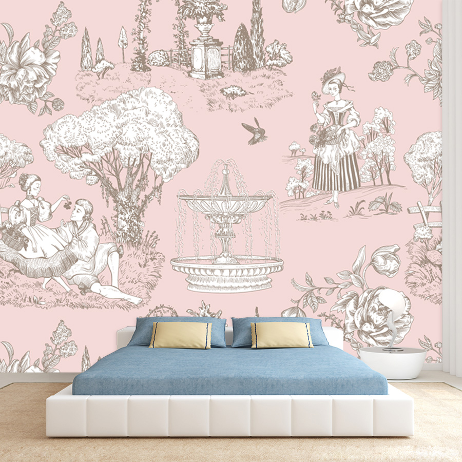 Home Textiles Photos - ورق جدران لاصق للصور لغرفة المعيشة
