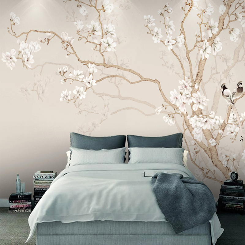 Home Textiles Photos - ورق حائط مخصص على الطراز الصيني