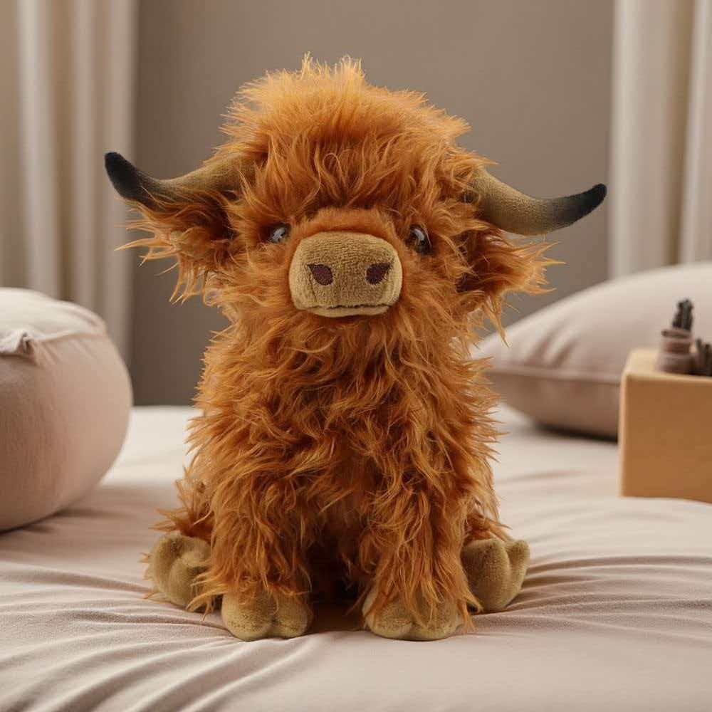 Highland Home Textiles - هايلاند بول محاكاة ألعاب من نسيج