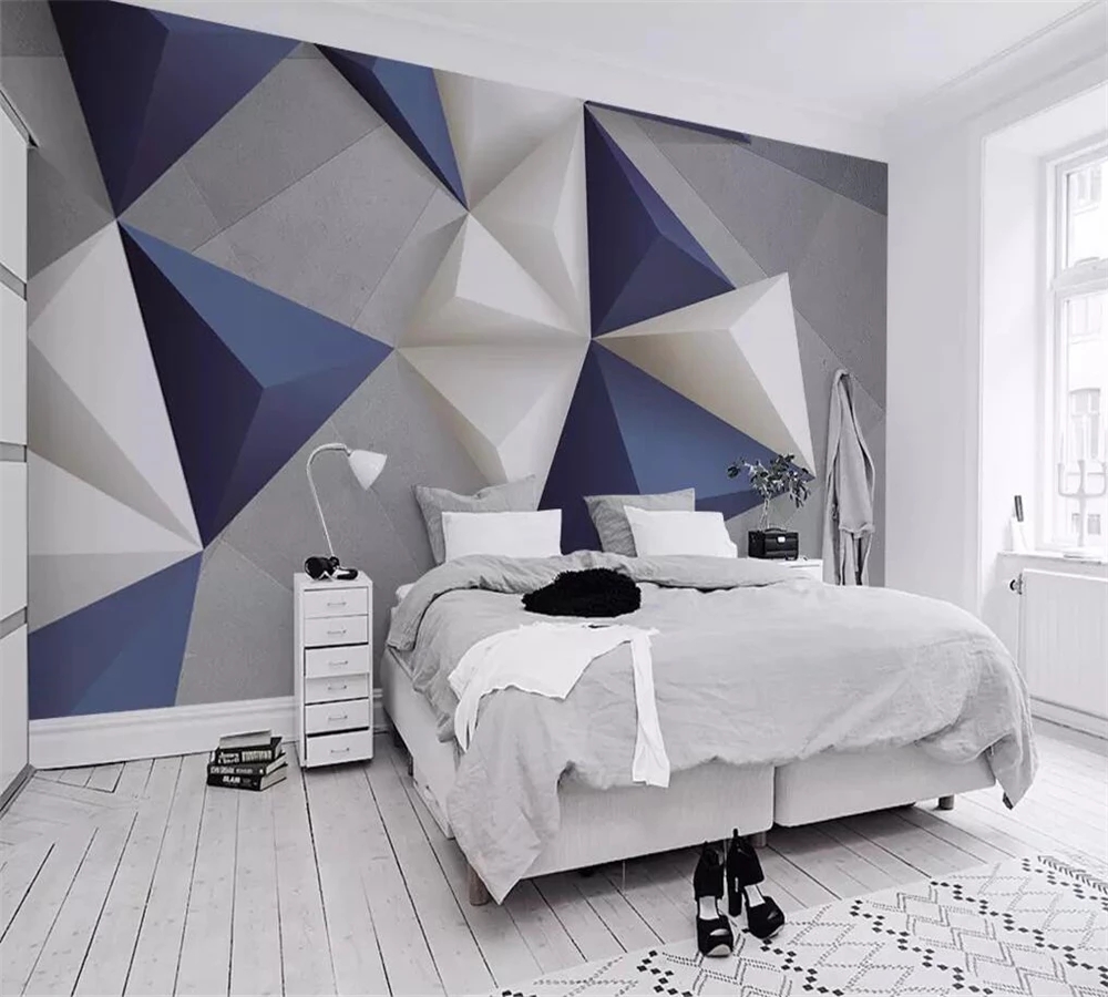 Home Textiles Photos - ورق جدران مخصص ثلاثي الأبعاد، لوحة