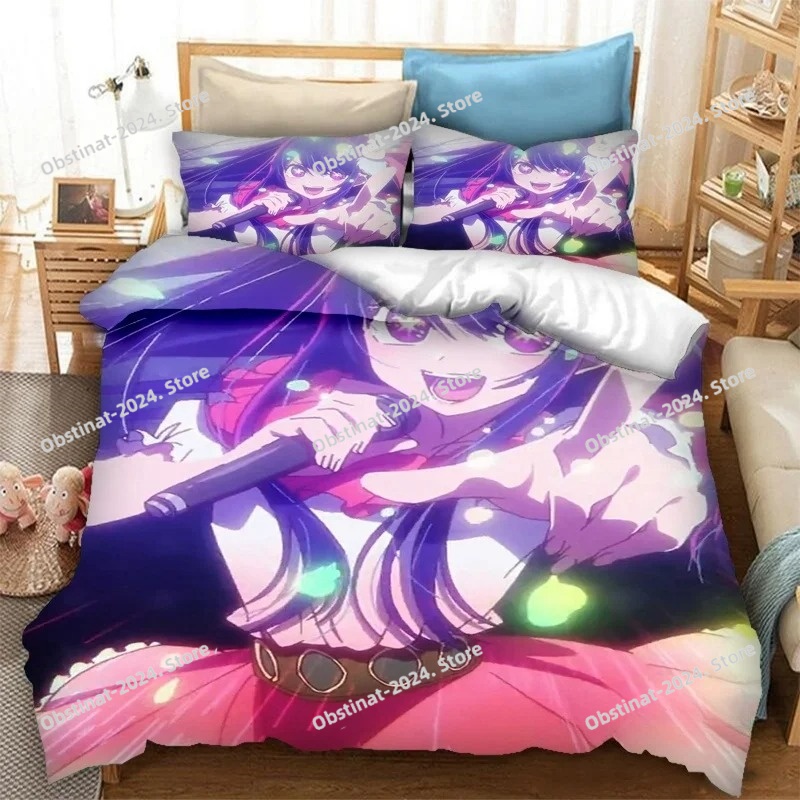 Home Textiles Bedding - أنيمي OSHI NO KO ثلاثية الأبعاد