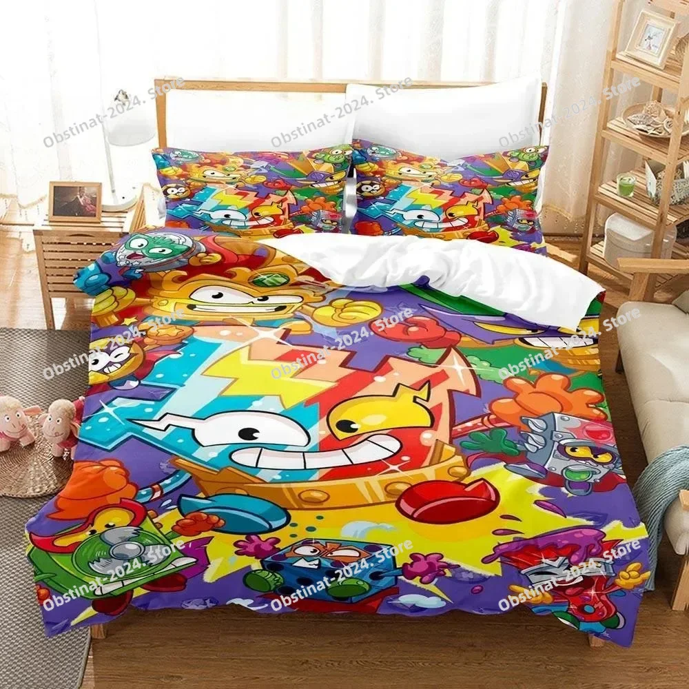 Home Textiles Bedding - ثلاثية الأبعاد طباعة أنيمي سوبر Zings