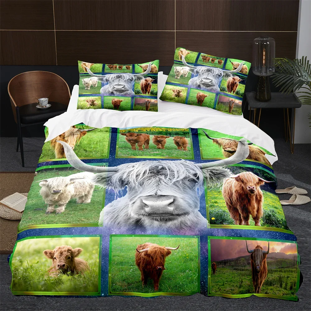 المرتفعات البقرة الماشية مزرعة - مراجعة Highland Home Textiles وسعره