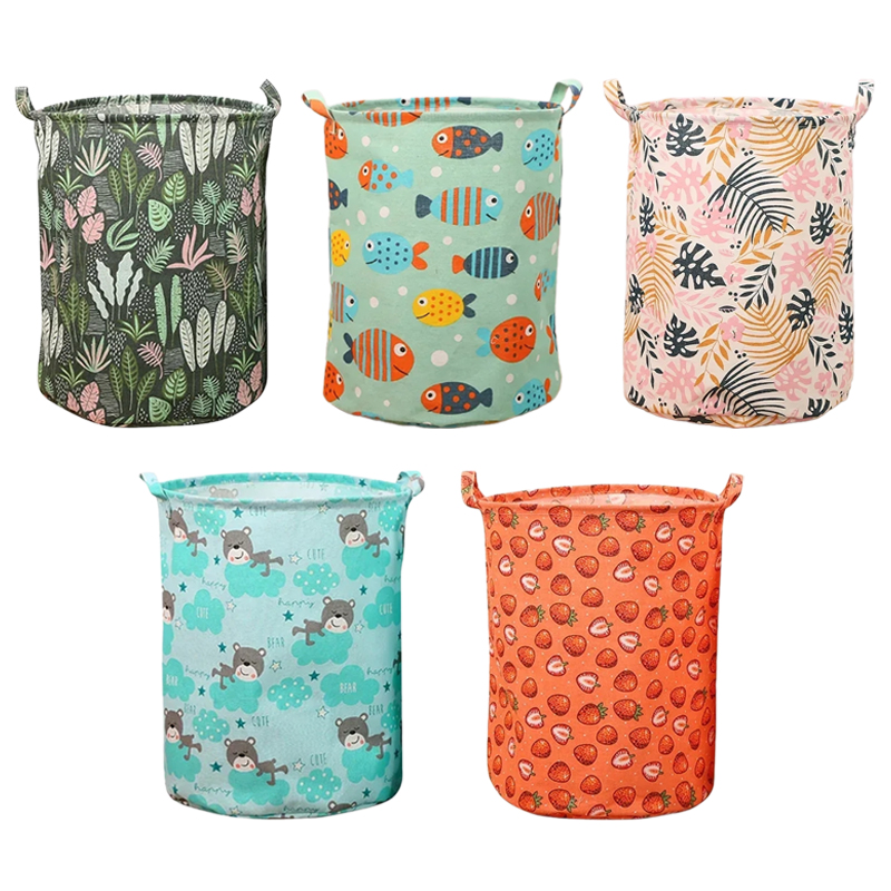 القطن الكتان طباعة سلة الغسيل  - مراجعة Linum Home Textiles وسعره