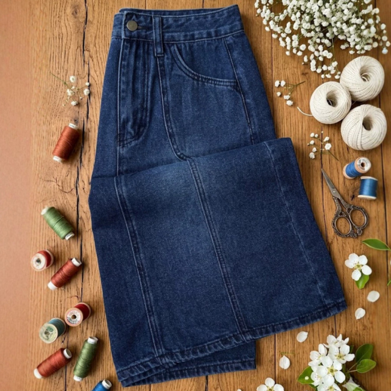 تنورة جينز نسائية جديدة 2026 ب - مراجعة Quilt Cotton Summer وسعره