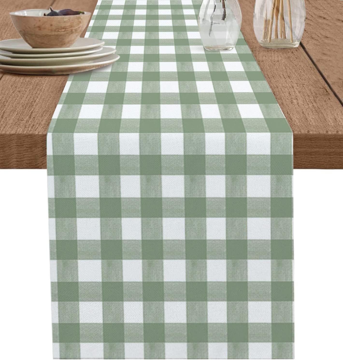 فستان عداء طاولة من الكتان منق - مراجعة Linum Home Textiles وسعره