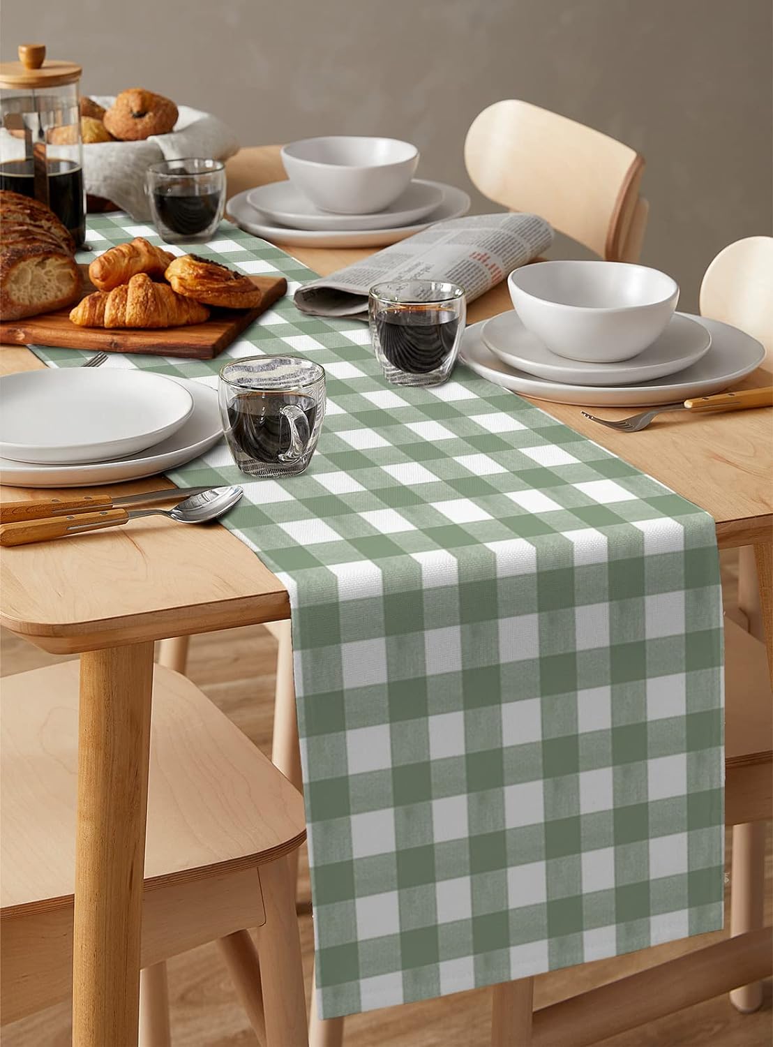 فستان عداء طاولة من الكتان منق - مراجعة Linum Home Textiles وسعره