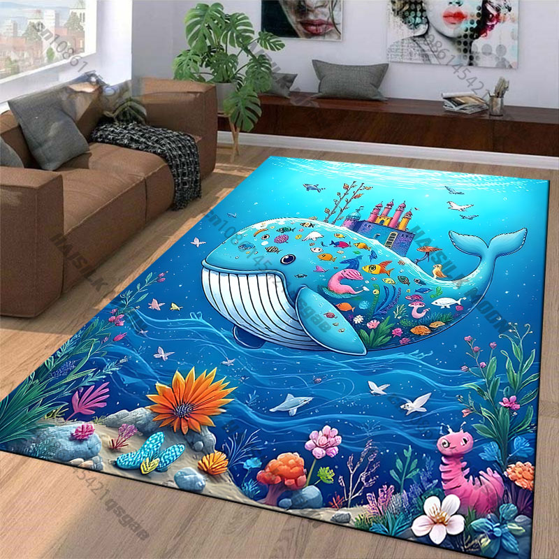 سجادة بتصميم مدينة تحت الماء ب - مراجعة Home Textiles City وسعره