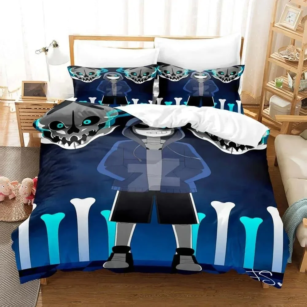 الرسوم المتحركة Undertale Sans - مراجعة Home Textiles Bedding وسعره