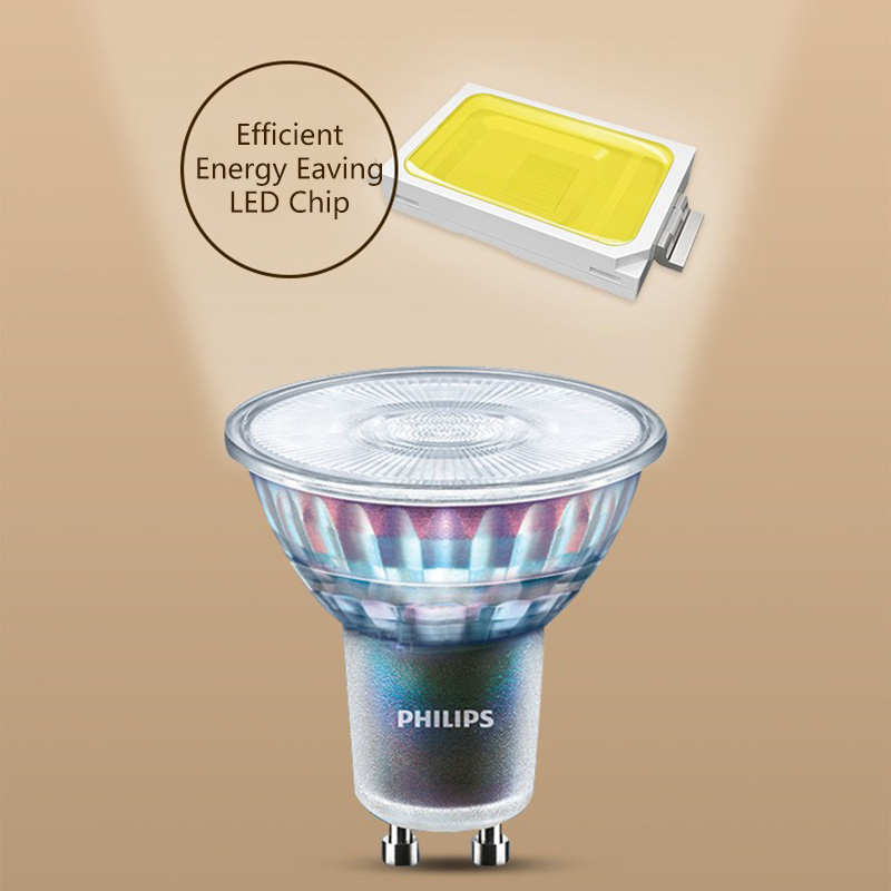 فيليبس LED GU10 PAR16 أساسي 4. - مراجعة Philips Bulb Led Classic وسعره