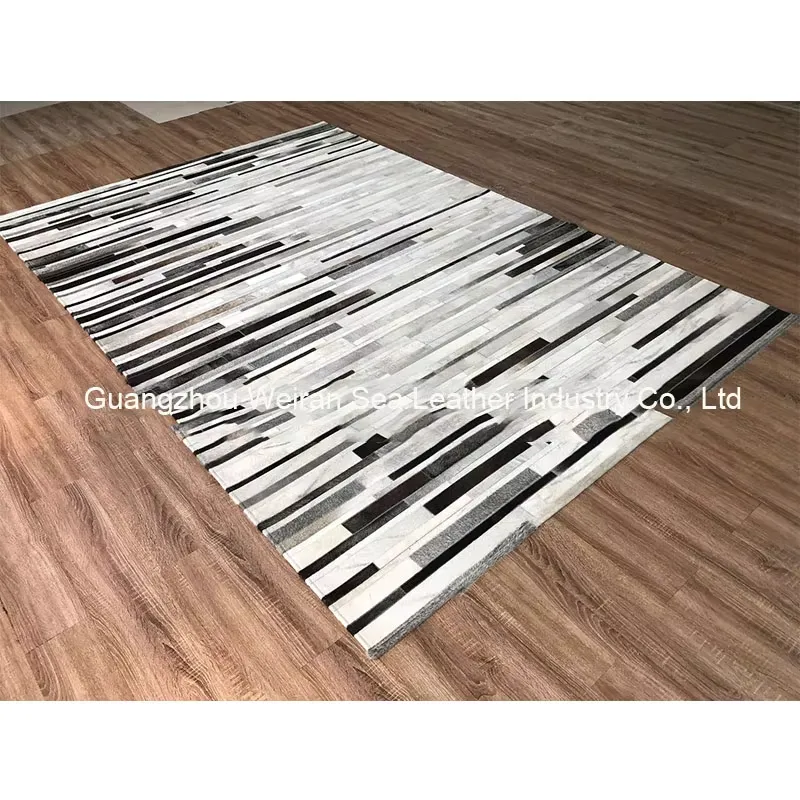 سجادة من جلد البقر المخطط الرم - مراجعة Home Textiles Importers In Usa وسعره