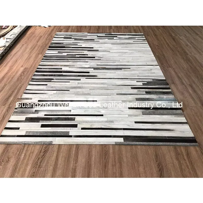 سجادة من جلد البقر المخطط الرم - مراجعة Home Textiles Importers In Usa وسعره