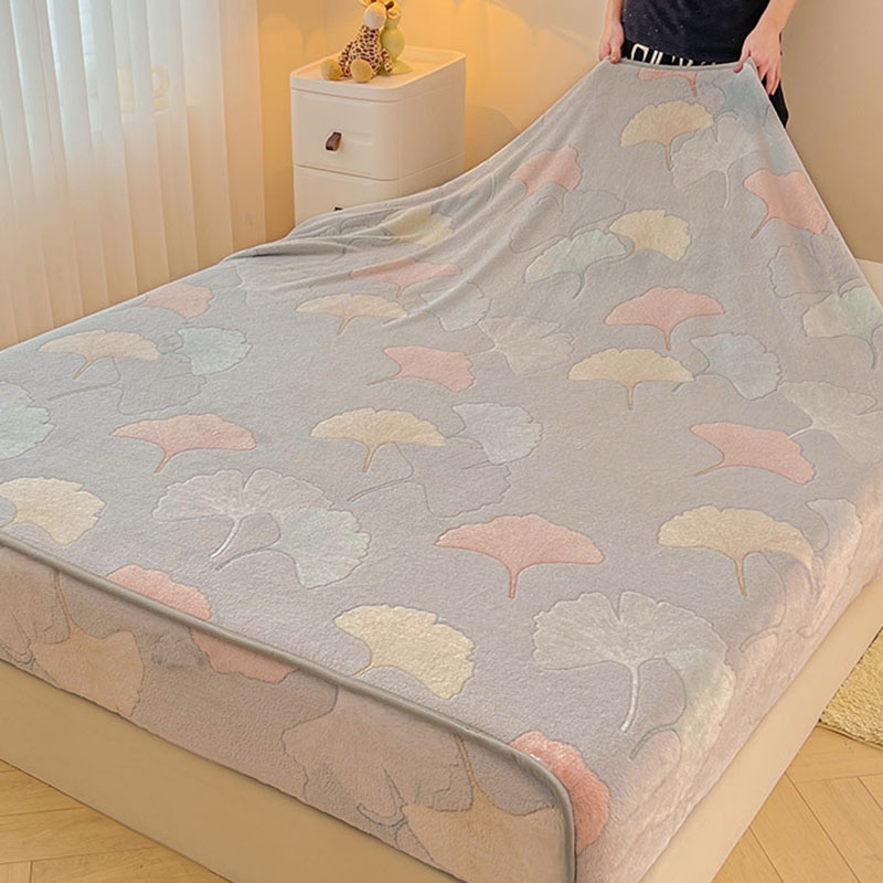 طقم ملاءات سرير مخملية للخريف  - مراجعة Home Textiles Bedding وسعره