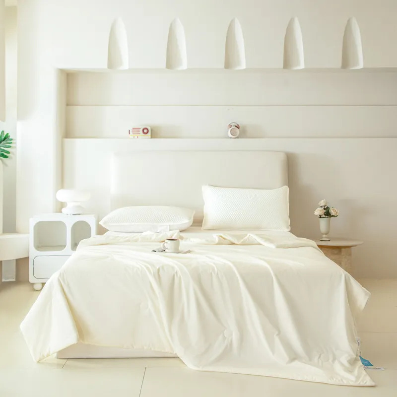 لحاف تبريد صيفي مع خاصية التبر - مراجعة Quilt Cotton Summer وسعره