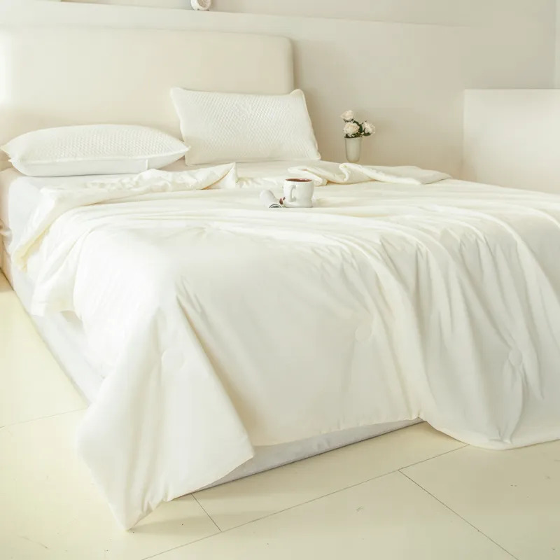 لحاف تبريد صيفي مع خاصية التبر - مراجعة Quilt Cotton Summer وسعره