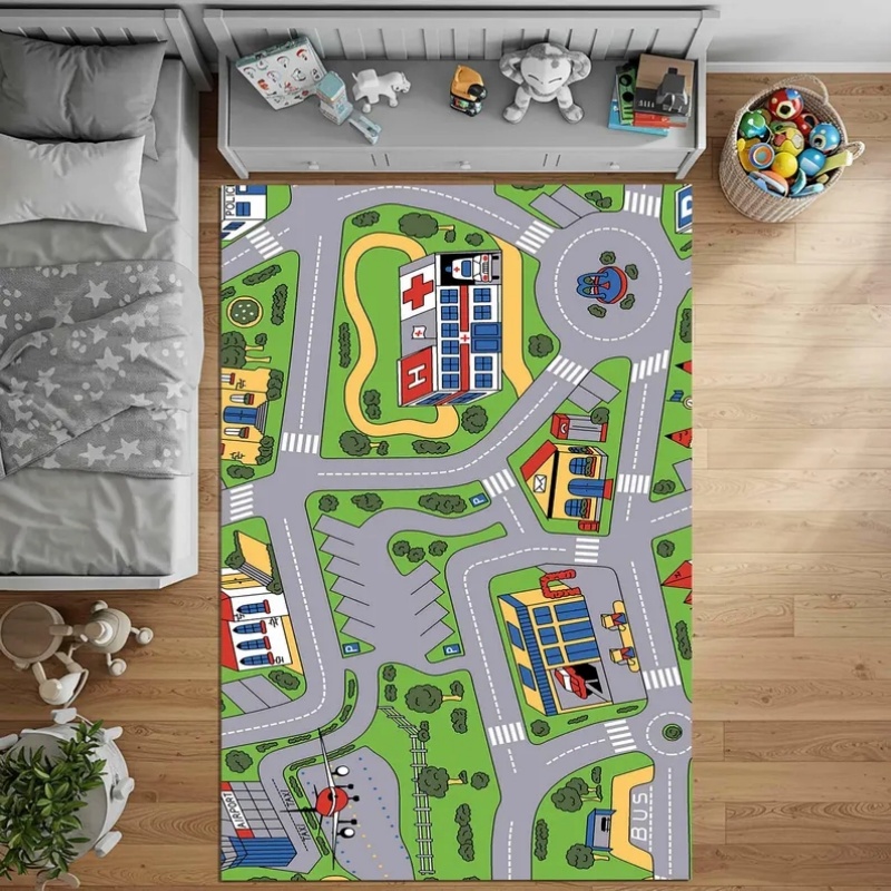 سجادة لعب تعليمية للأطفال بتصم - مراجعة Home Textiles City وسعره