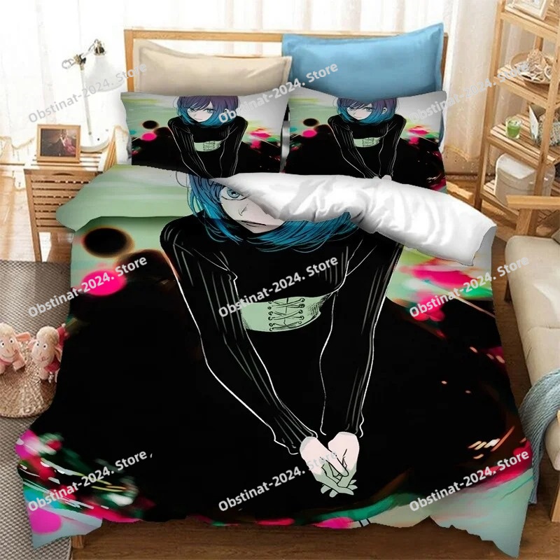 أنيمي OSHI NO KO ثلاثية الأبعا - مراجعة Home Textiles Bedding وسعره