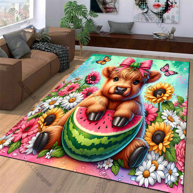 سجادة أرضية خشبية بتصميم زهور  - مراجعة Highland Home Textiles وسعره